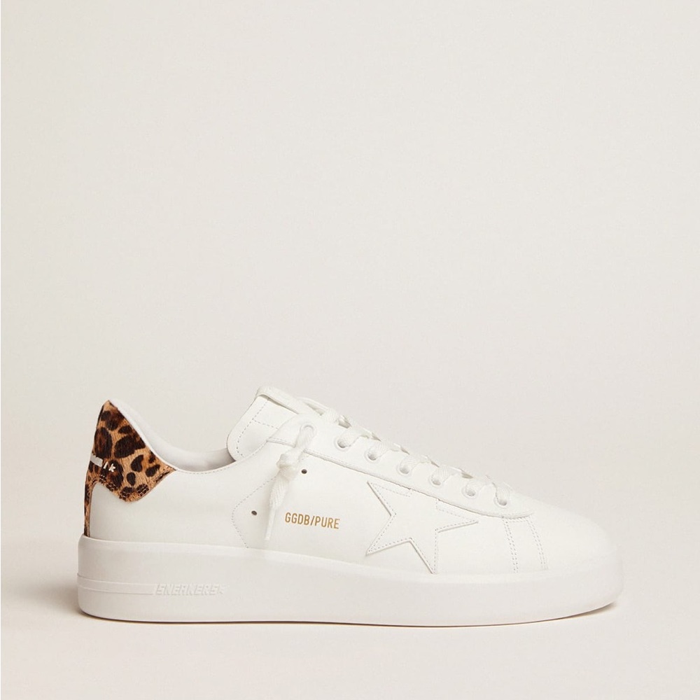 Women’s Purestar sneakers with leopard-print heel tab